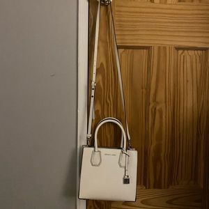 Michael Kors! White Crossbody Bag